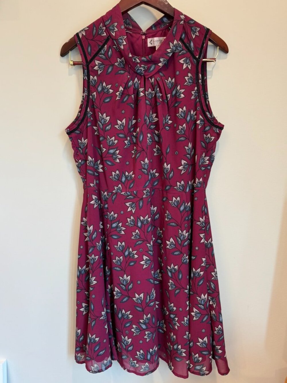 Nanette Lepore Floral Sleveless Fit & Flare Dress